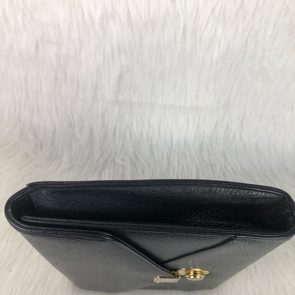 Vintage Neiman Marcus Leather Envelope Bag - Picture 8 of 13